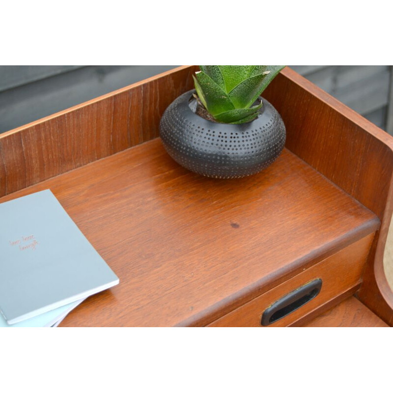 Vintage Danish teak desk, 1960s