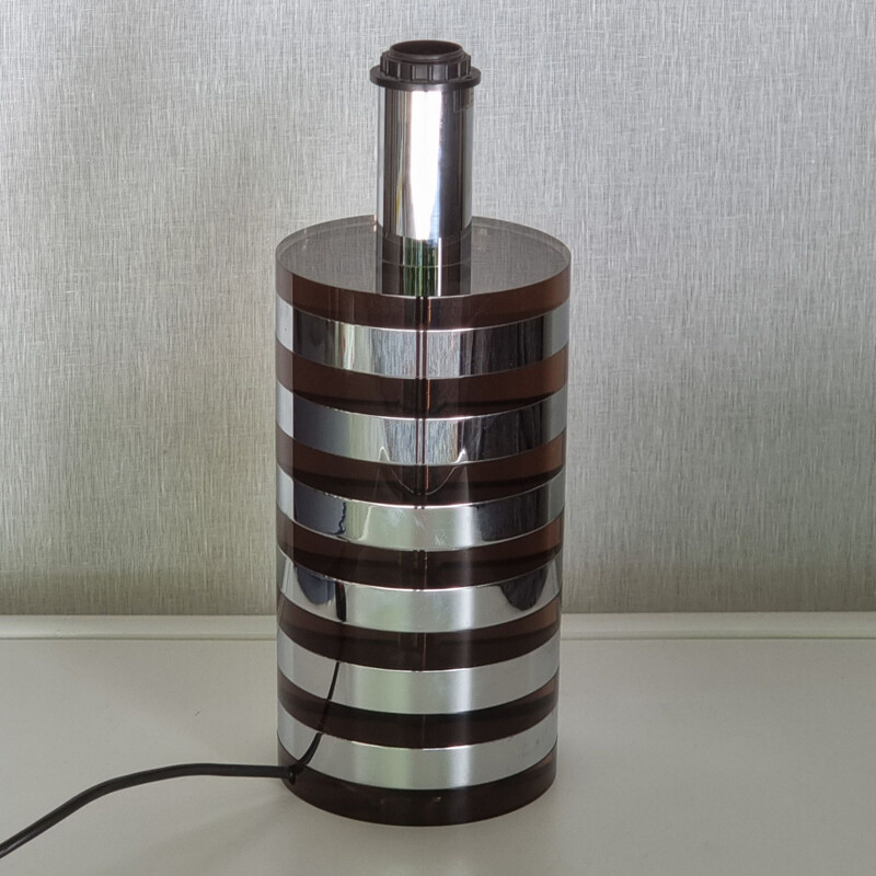 Vintage cilindervormige lamp van Mario Botta voor Felice Antonio Botta