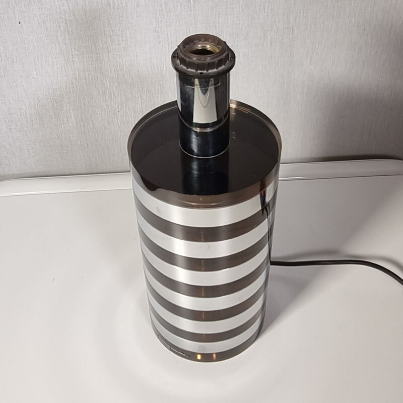 Lampada cilindrica vintage di Mario Botta per Felice Antonio Botta
