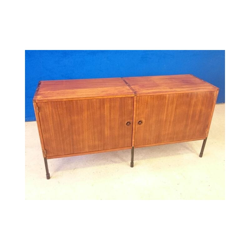 Recherche Plastique sideboard in palisander, A.R.P - 1950s