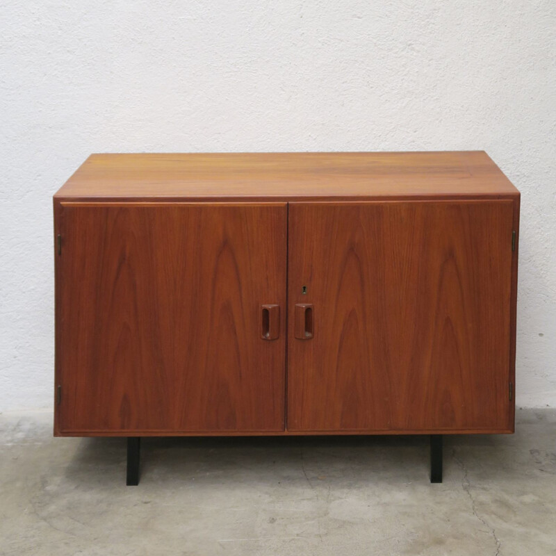 Scandinavian vintage teak sideboard for Søborg Møbelfabrik, Denmark 1960s