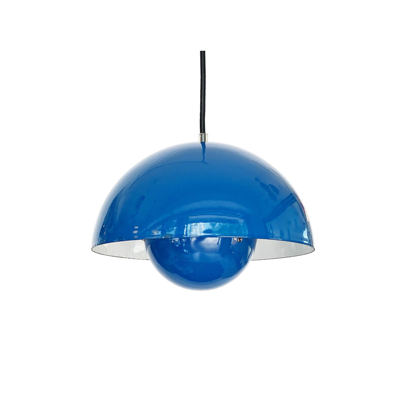 Mid century pendant lamp VP1 Flowerpot by Verner Panton for Louis Poulsen, Denmark 1960s