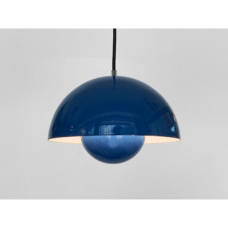 Mid century pendant lamp VP1 Flowerpot by Verner Panton for Louis Poulsen, Denmark 1960s