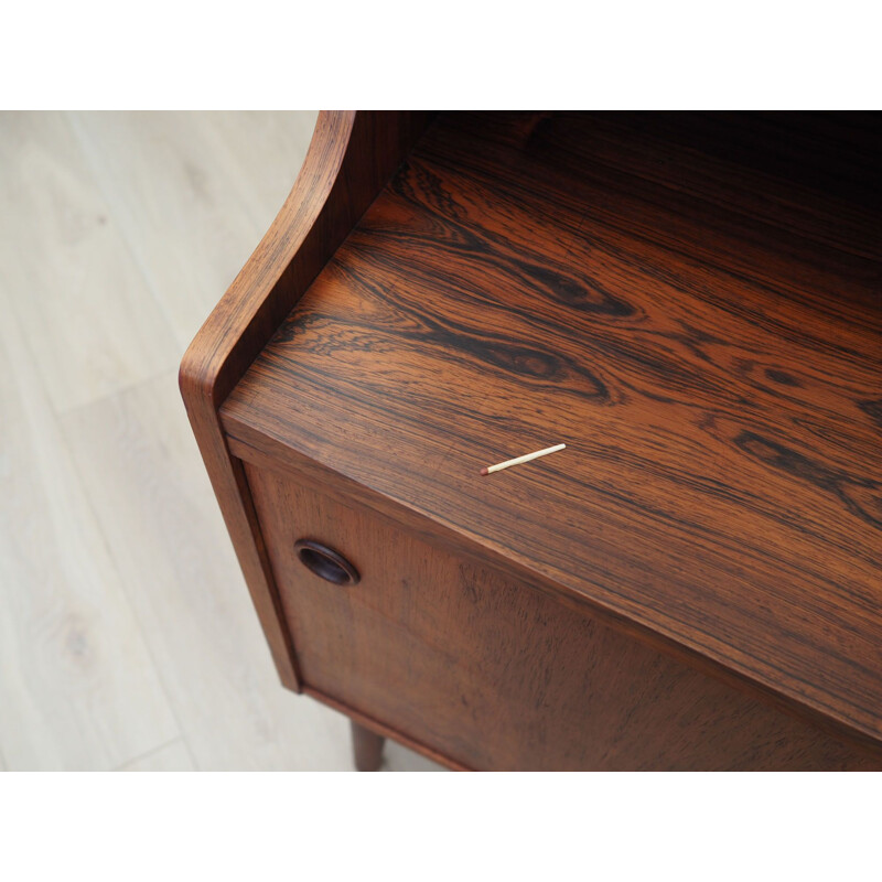 Vintage rosewood bookcase by Johannes Sorth for Bornholm, Denmark 1960s