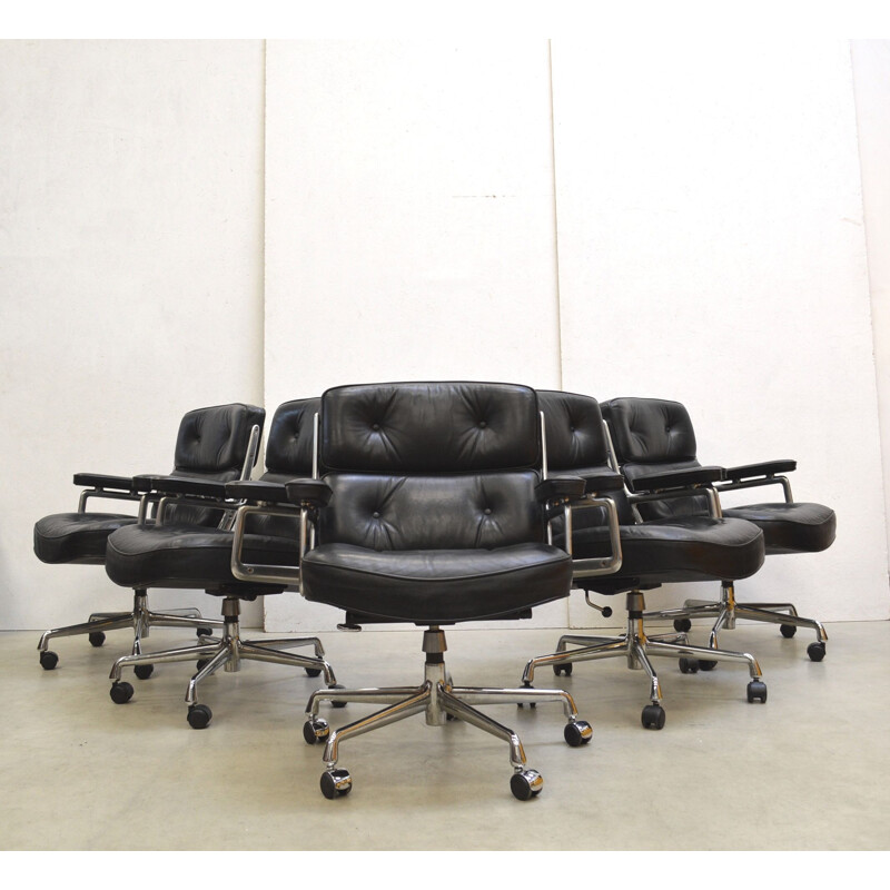 Vintage ES104 time life Lobby chair by Charles Eames for Vitra, 1960s