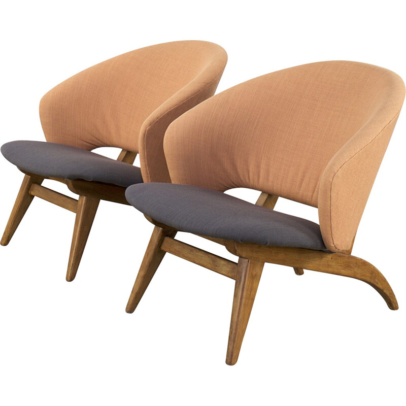 Pair of Artifort armchairs, Theo RUTH - 1950s