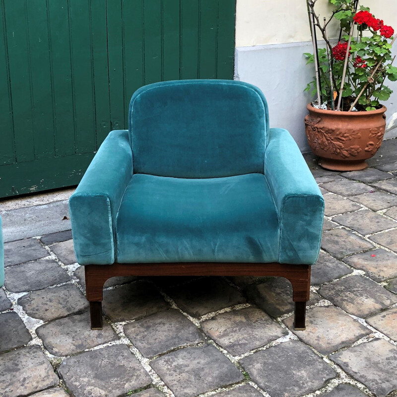 Pair of vintage Romantica armchairs by Paolo Ranzani, 1963s