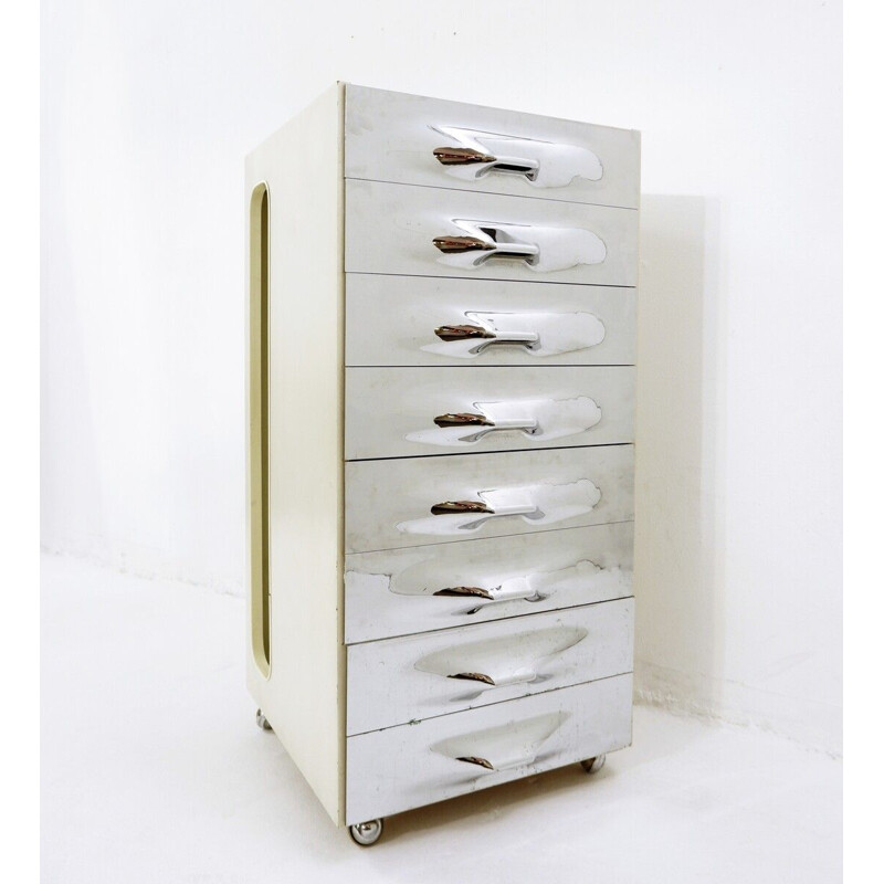 Vintage chest of drawers model DF-2000 by Raymond Loewy for Doubinsky Frères, France 1960