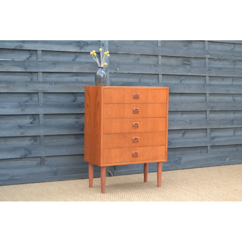 Vintage teak chest of drawers, Denmark