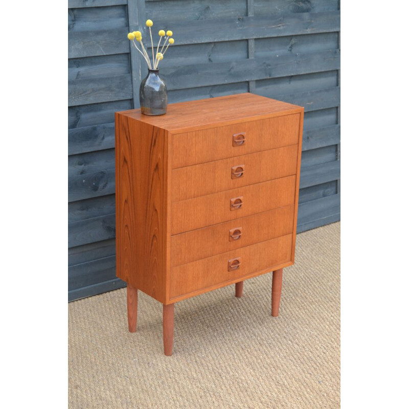 Vintage teak chest of drawers, Denmark