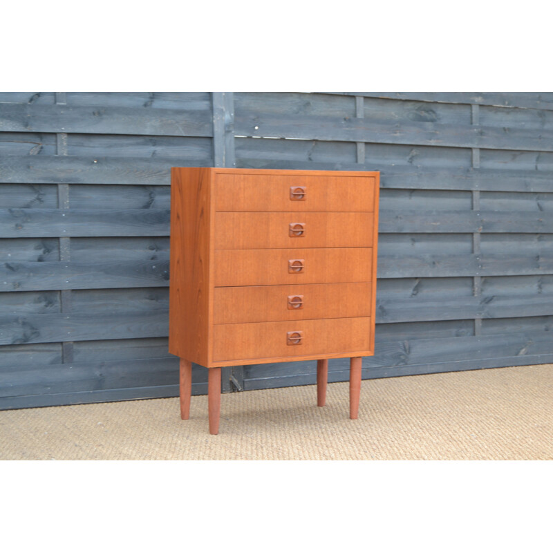 Vintage teak chest of drawers, Denmark