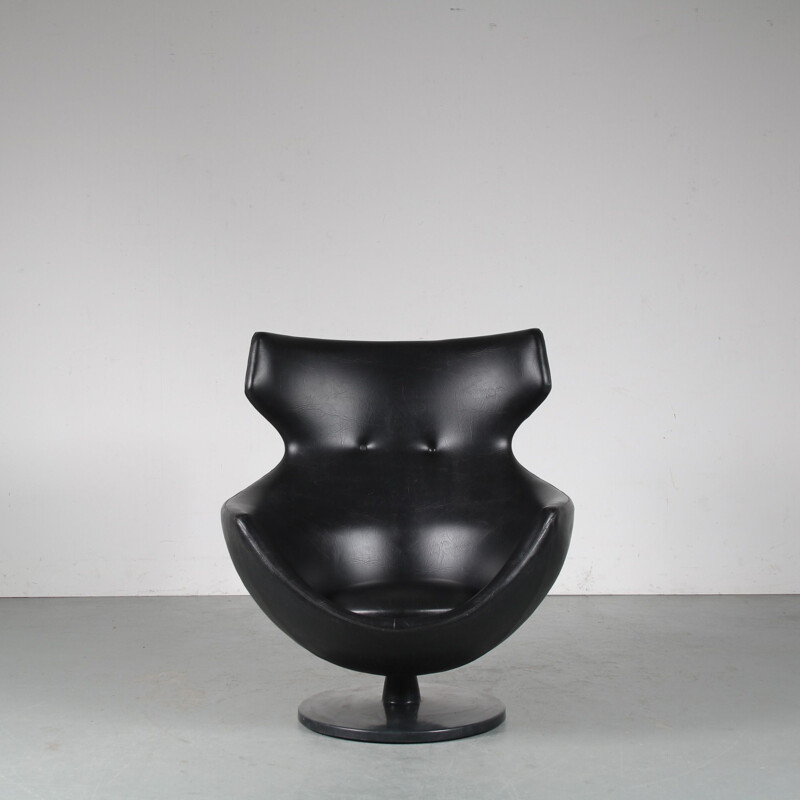 Mid century Jupiter lounge chair by Pierre Guariche for Meurop, Belgium 1970s