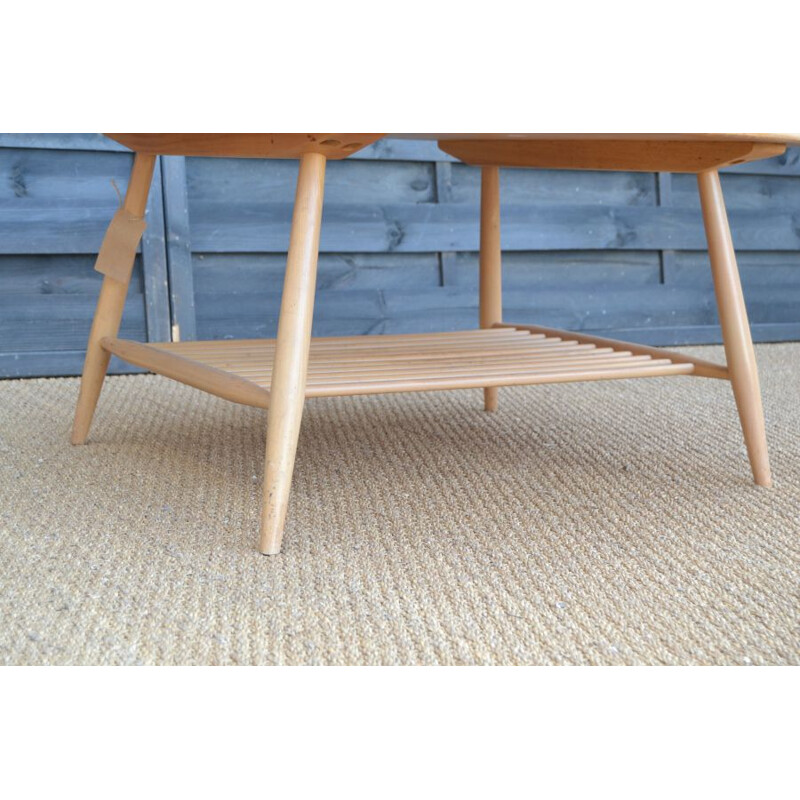 Table basse vintage par Lucian Ercolani pour Ercol, 1950