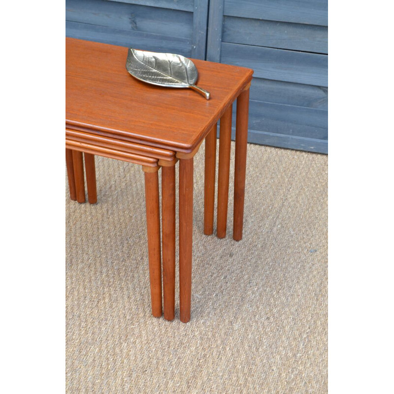 Vintage teak nesting tables, Denmark