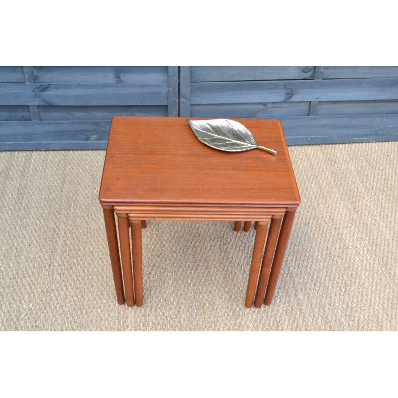 Vintage teak nesting tables, Denmark