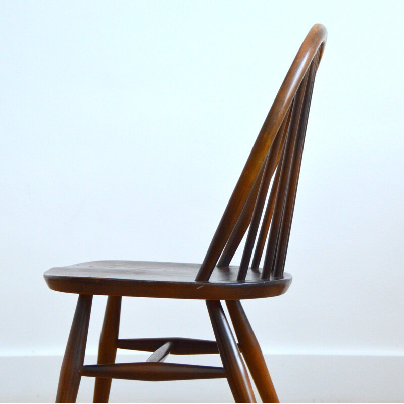 Vintage Windsor chair in elm wood by Lucian Ercolani for Ercol, 1960s