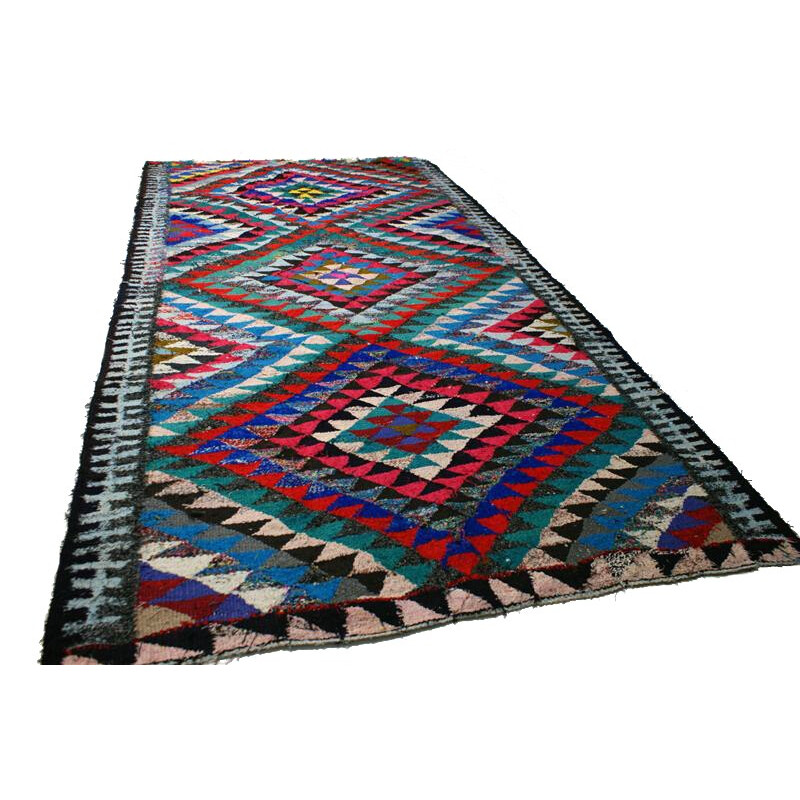 Kurdish "Kilim" carpet in wool - 2000s