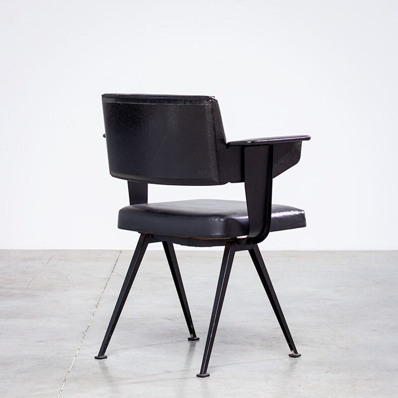 Vintage resort desk armchair by Friso Kramer for Ahrend de Cirkel, Holland 1960s