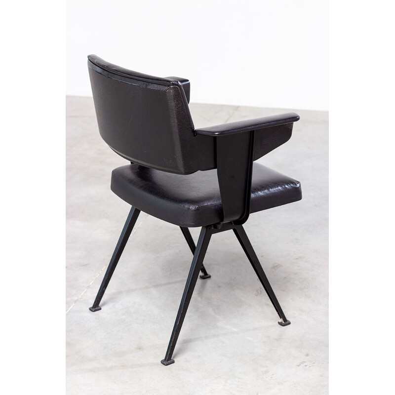 Vintage resort desk armchair by Friso Kramer for Ahrend de Cirkel, Holland 1960s