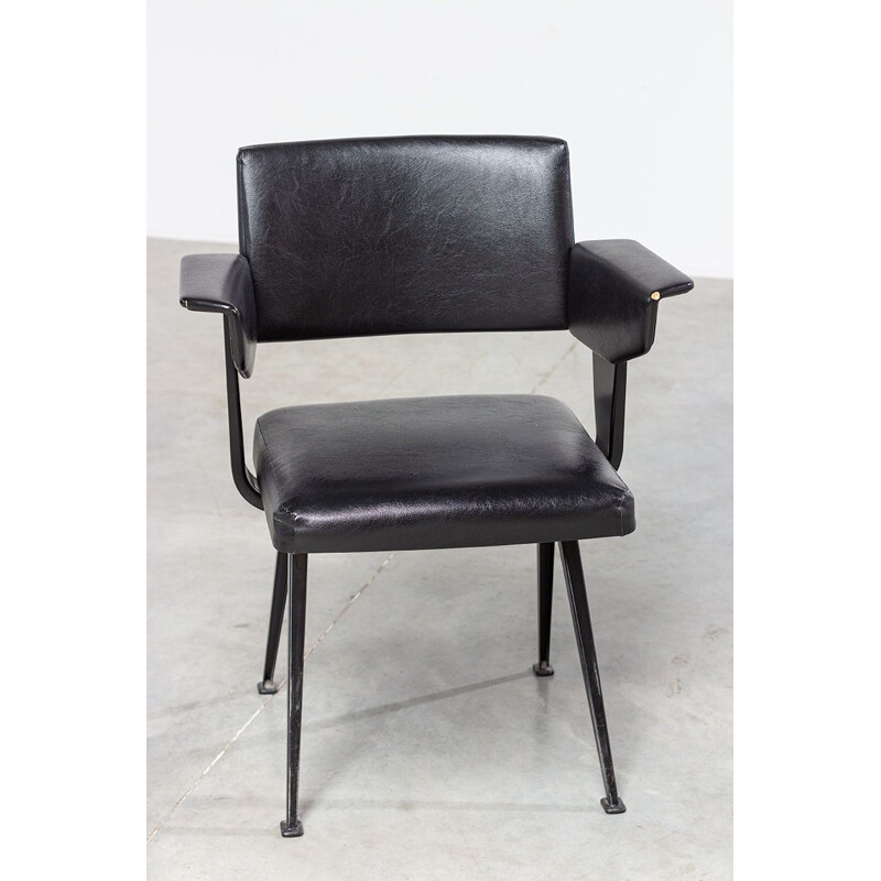 Vintage resort desk armchair by Friso Kramer for Ahrend de Cirkel, Holland 1960s