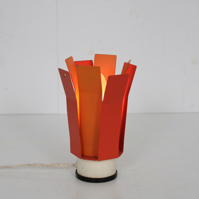 Metal vintage table lamp by Philips, Netherlands 1960s