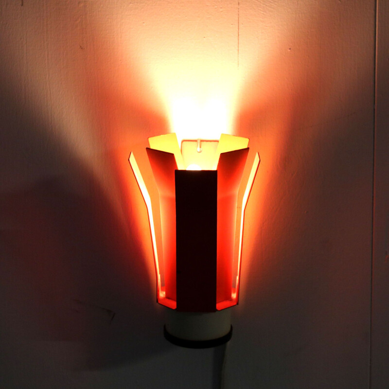 Metal vintage table lamp by Philips, Netherlands 1960s