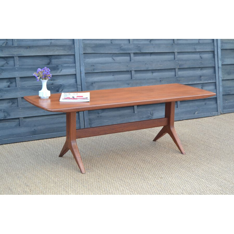 Vintage danish teak coffee table