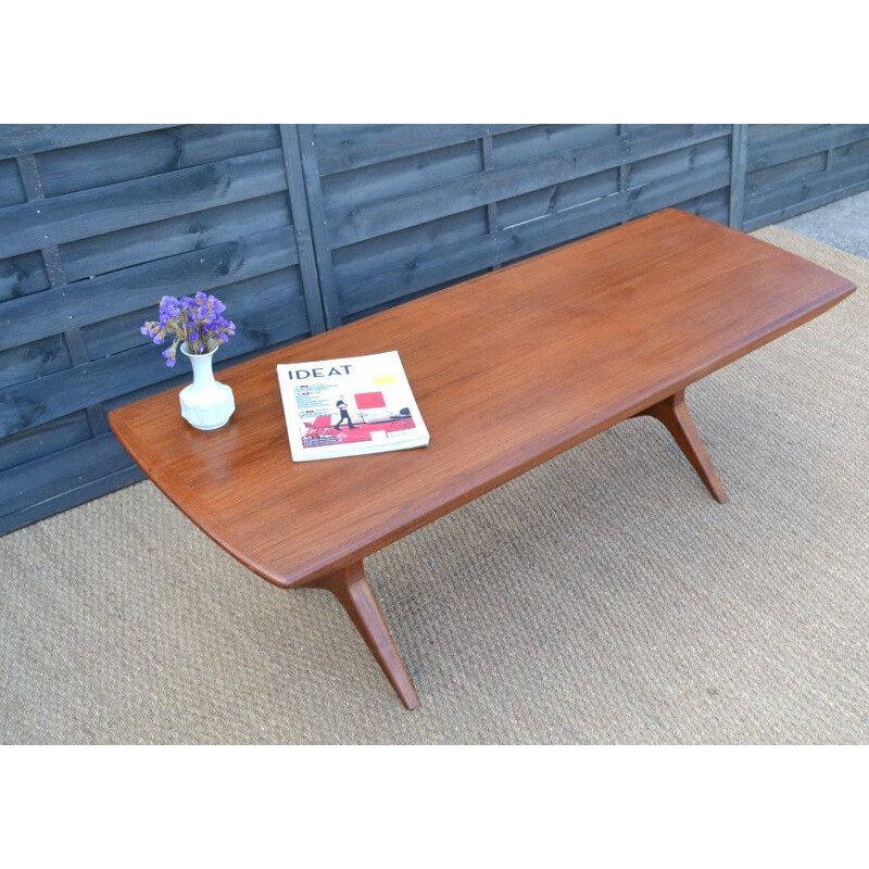 Vintage danish teak coffee table