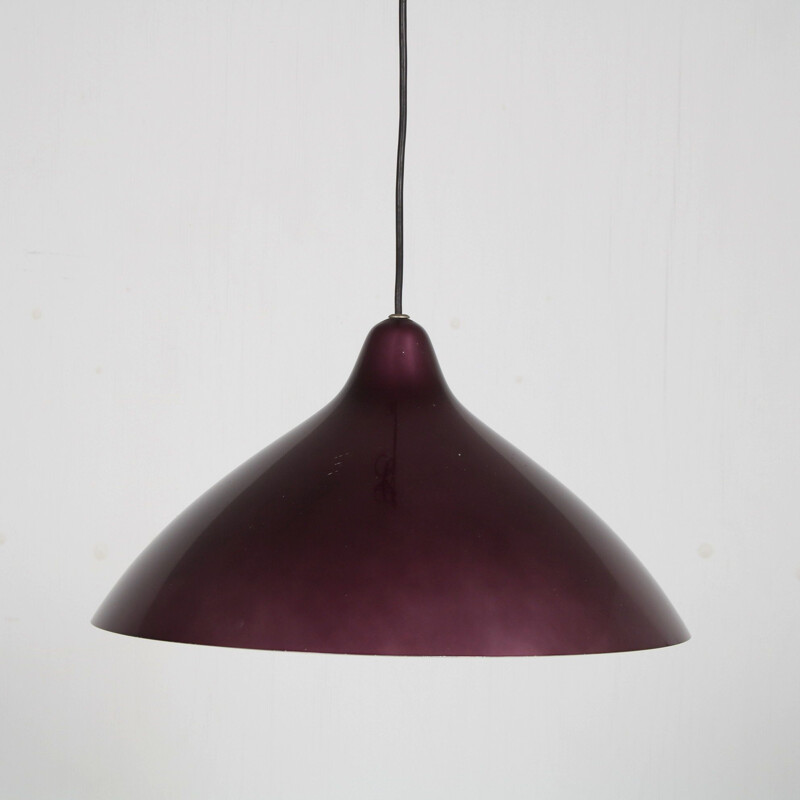 Vintage hanging lamp by Lisa Johansson-Pape for Orno, Finland 1950s