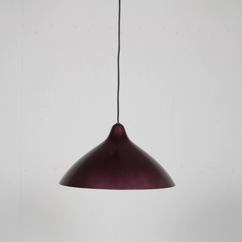 Vintage hanging lamp by Lisa Johansson-Pape for Orno, Finland 1950s