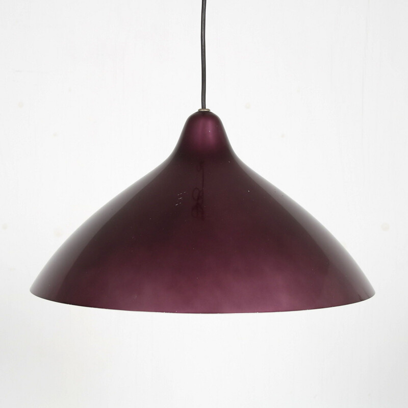 Vintage hanging lamp by Lisa Johansson-Pape for Orno, Finland 1950s