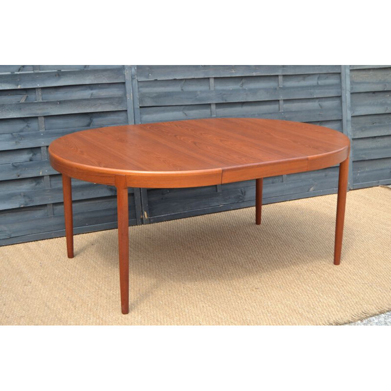 Vintage teak table by Harry Ostergaard for Randers Mobelfabrik, Denmark