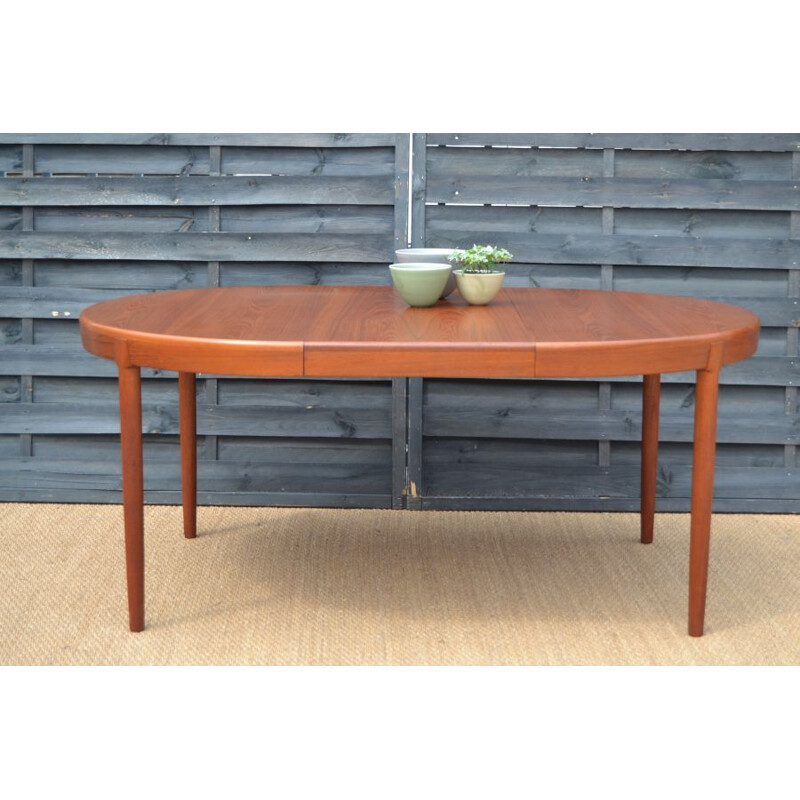 Vintage teak table by Harry Ostergaard for Randers Mobelfabrik, Denmark