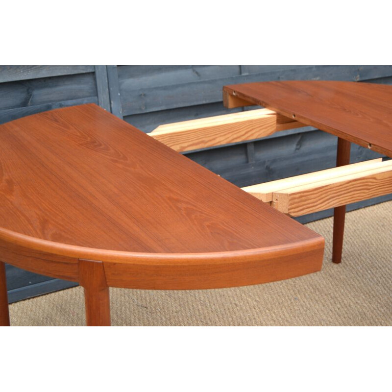 Vintage teak table by Harry Ostergaard for Randers Mobelfabrik, Denmark