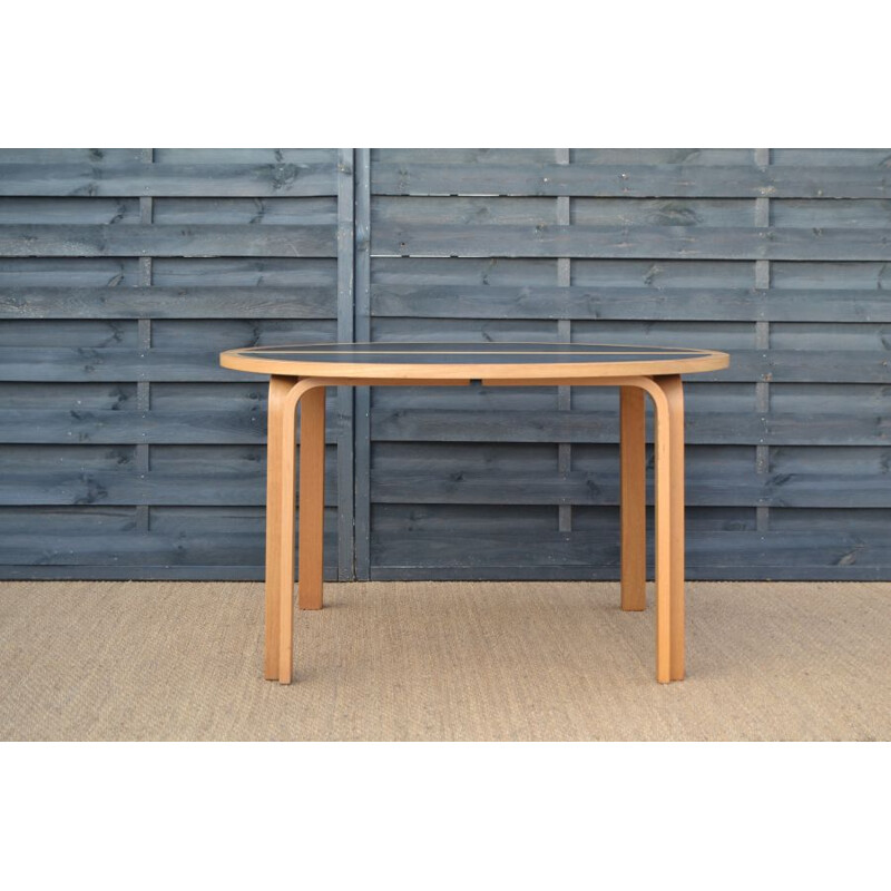 Vintage beech table by Rud Thygesen and Johnny Sørensen for Magnus Olesen, Denmark