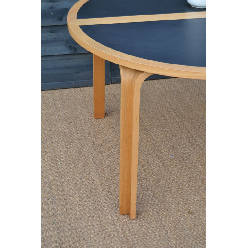 Vintage beech table by Rud Thygesen and Johnny Sørensen for Magnus Olesen, Denmark