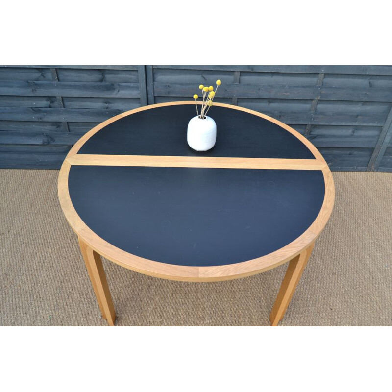 Vintage beech table by Rud Thygesen and Johnny Sørensen for Magnus Olesen, Denmark