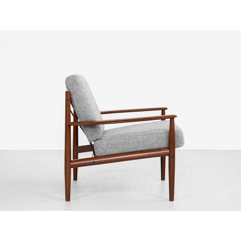 Mid century easy chair in teak by Grete Jalk for France & Søn, Denmark 1960s