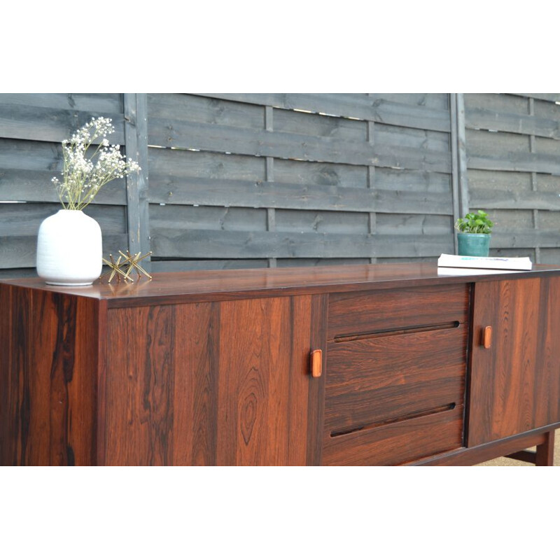 Vintage rosewood sideboard by Nils Jonsson for Troeds, 1960s