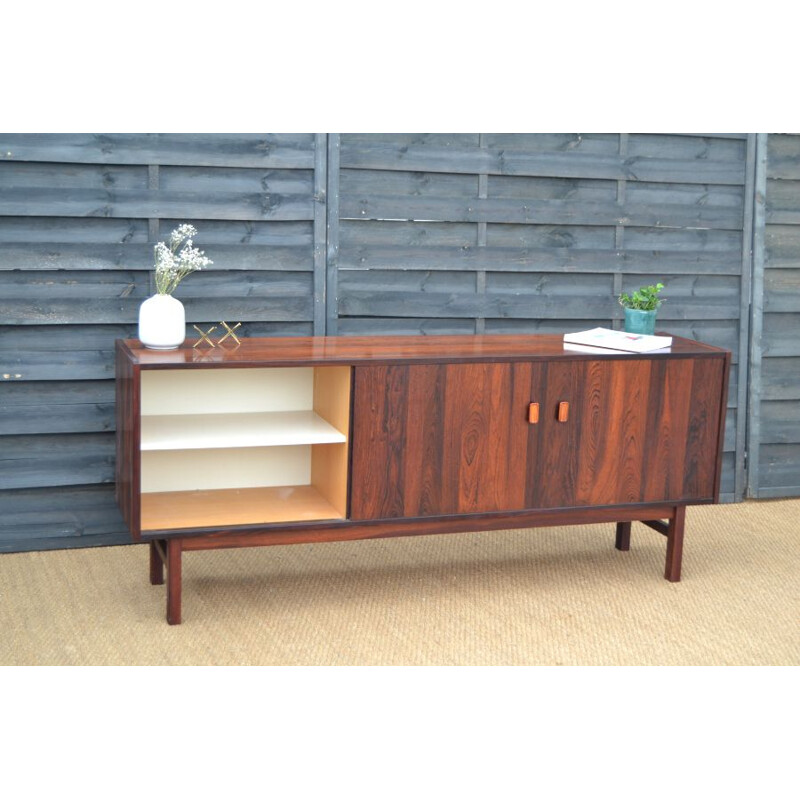 Vintage rosewood sideboard by Nils Jonsson for Troeds, 1960s