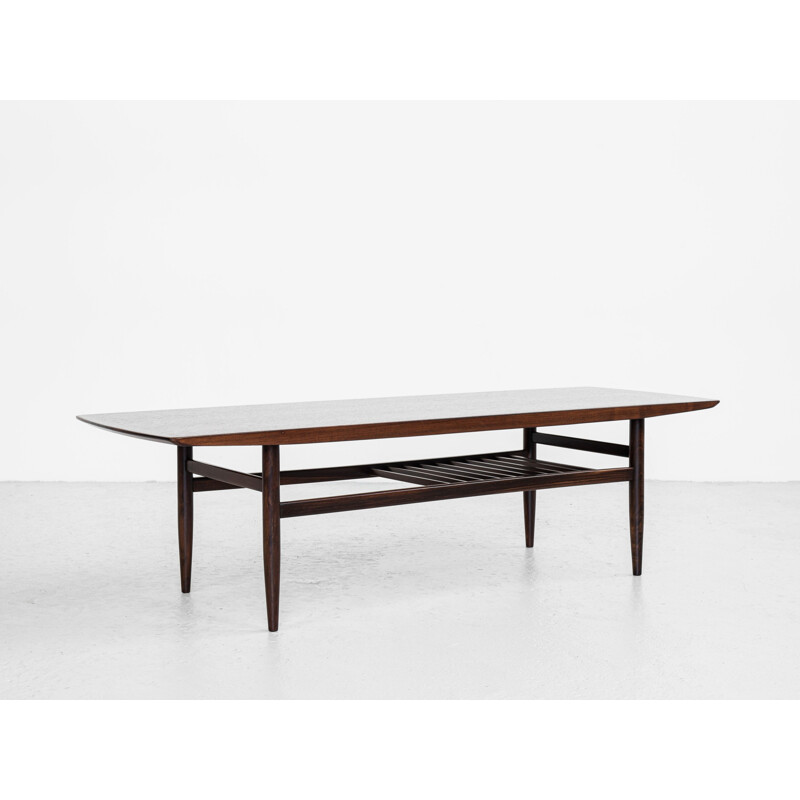 Mid century coffee table in rosewood, Denmark 1960s