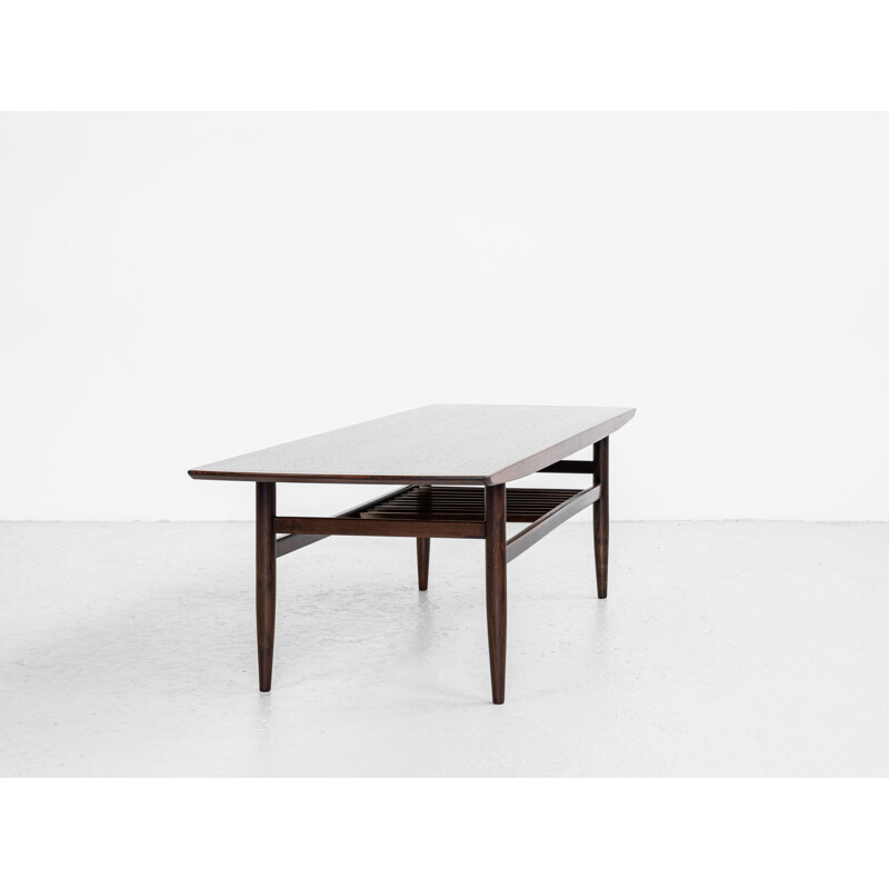 Mid century coffee table in rosewood, Denmark 1960s