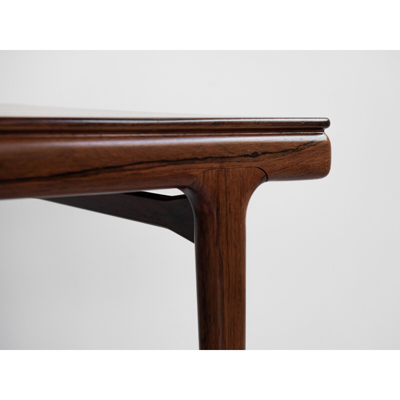 Mid century dining table in rosewood by Johannes Andersen for Uldum, Denmark 1960s