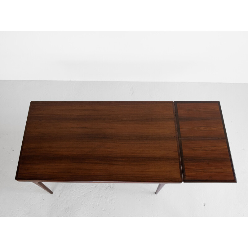 Mid century dining table in rosewood by Johannes Andersen for Uldum, Denmark 1960s