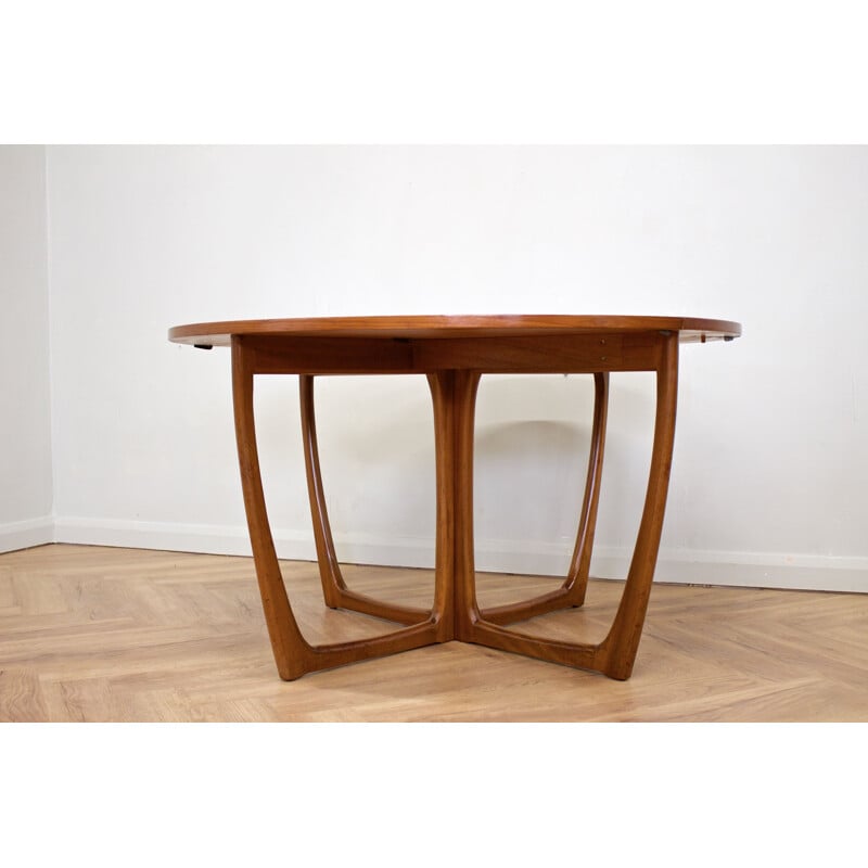 Mid century teak drop-leaf dining table, Denmark 1960s