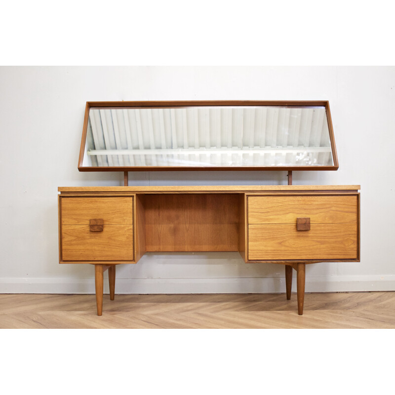 Mid century teak dressing table by Ib Kofod Larsen for G-Plan, UK 1960s