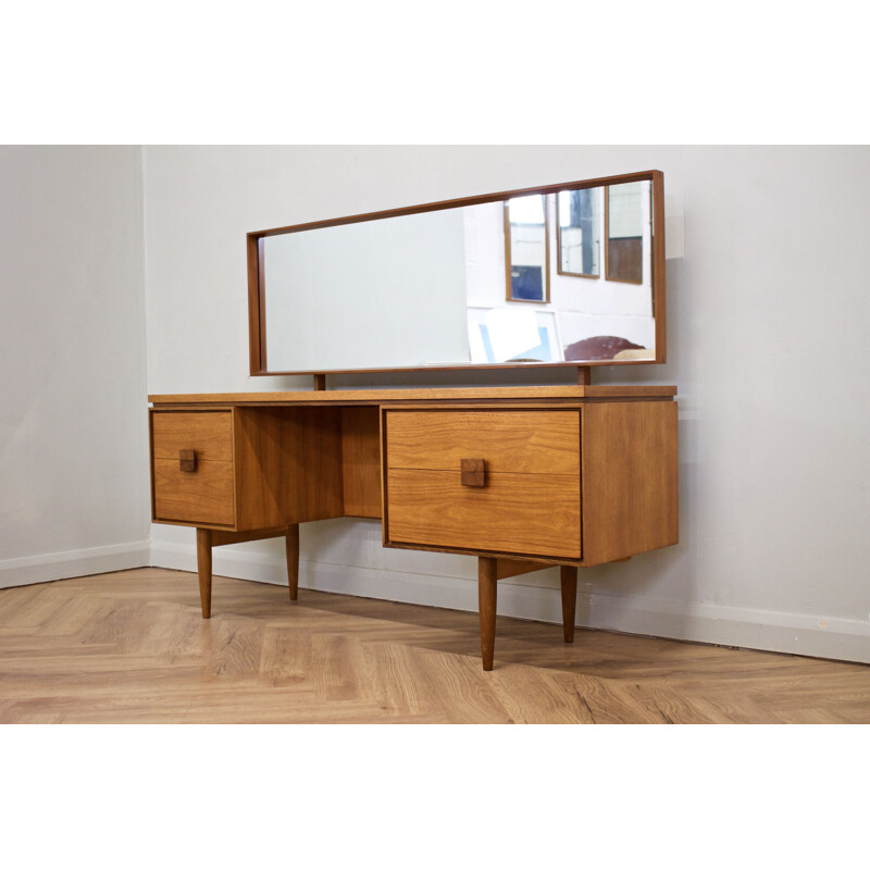 Mid century teak dressing table by Ib Kofod Larsen for G-Plan, UK 1960s