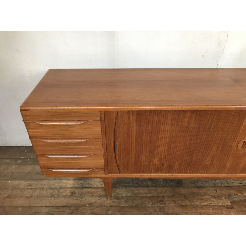 Vintage scandinavian teak sideboard by Johannes Andersen for Uldum Møbelfabrik, Denmark 1960s