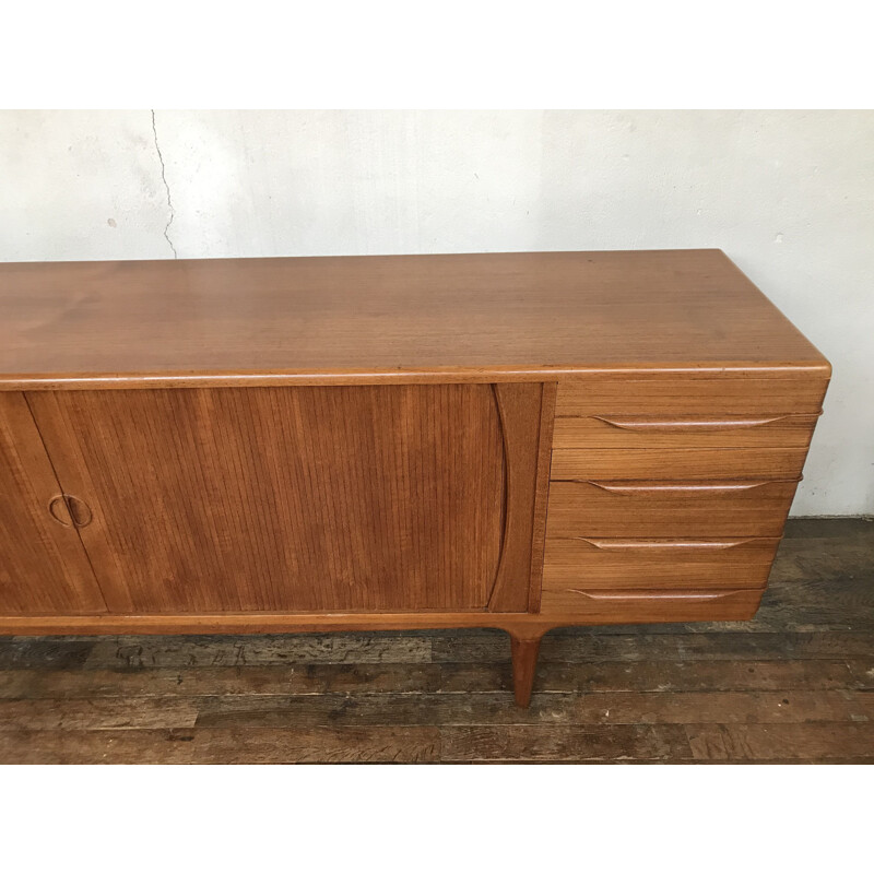 Vintage scandinavian teak sideboard by Johannes Andersen for Uldum Møbelfabrik, Denmark 1960s