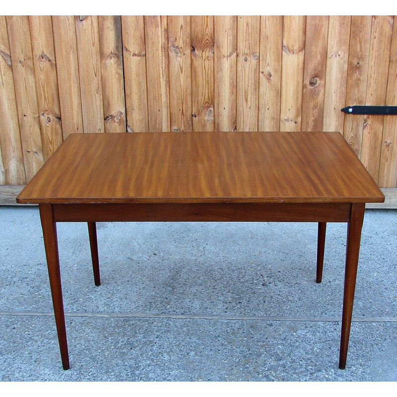 Mid century teak folding table, 1960s